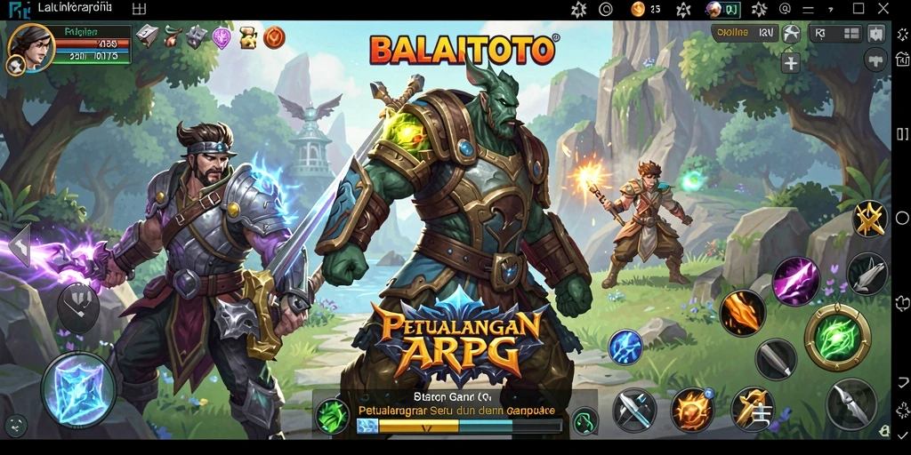 Gameplay seru dan menarik di dunia ARPG.