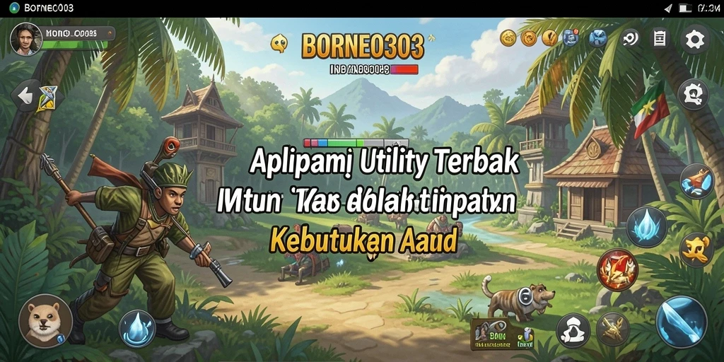 Tampilan antarmuka BORNEO303 yang menarik dan fungsional.