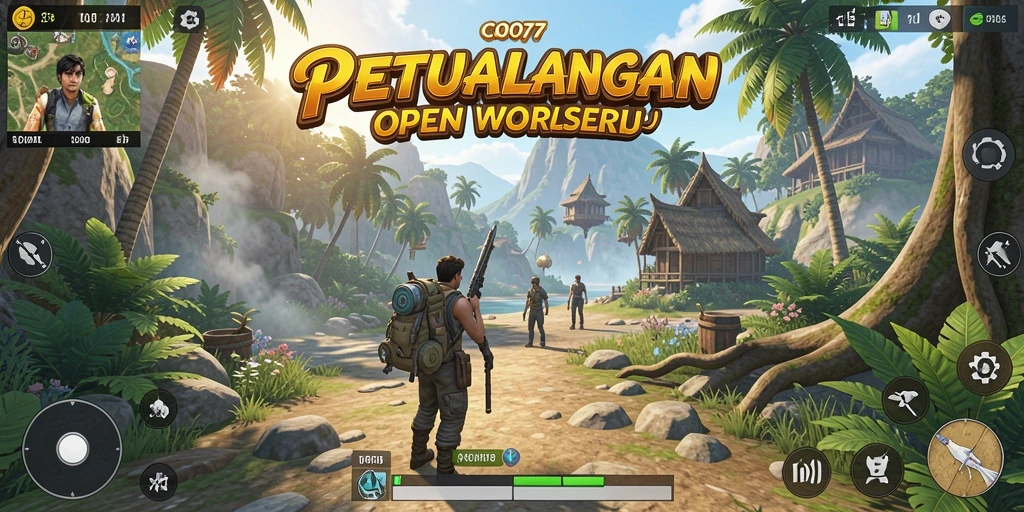 Screenshot gameplay Open World yang menakjubkan dari COO77.