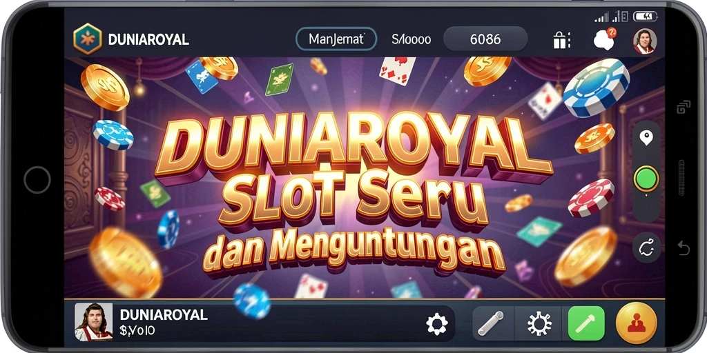 Tampilan gameplay DUNIAROYAL yang menarik dan seru.