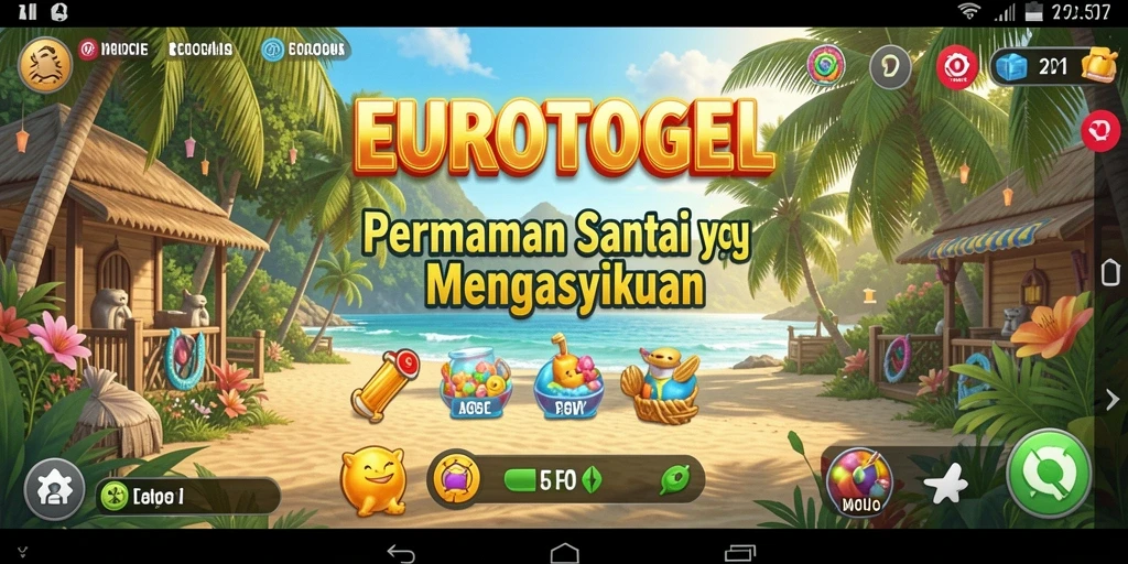 Tangkapan layar gameplay EUROTOGEL yang menarik dan penuh warna.