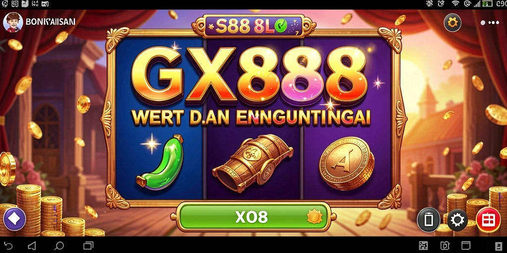 Tampilan gameplay Slot yang menarik dan penuh warna.