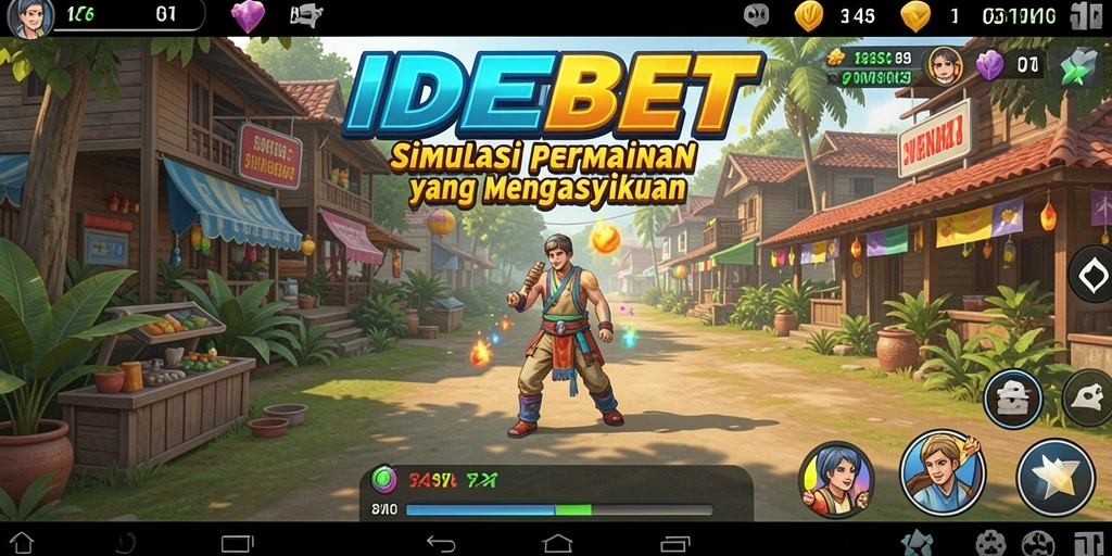 Tampilan gameplay IDEBET yang menarik dan penuh tantangan.