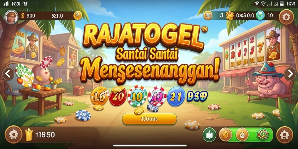 Screenshot gameplay RAJATOGEL yang menampilkan keseruan bermain.