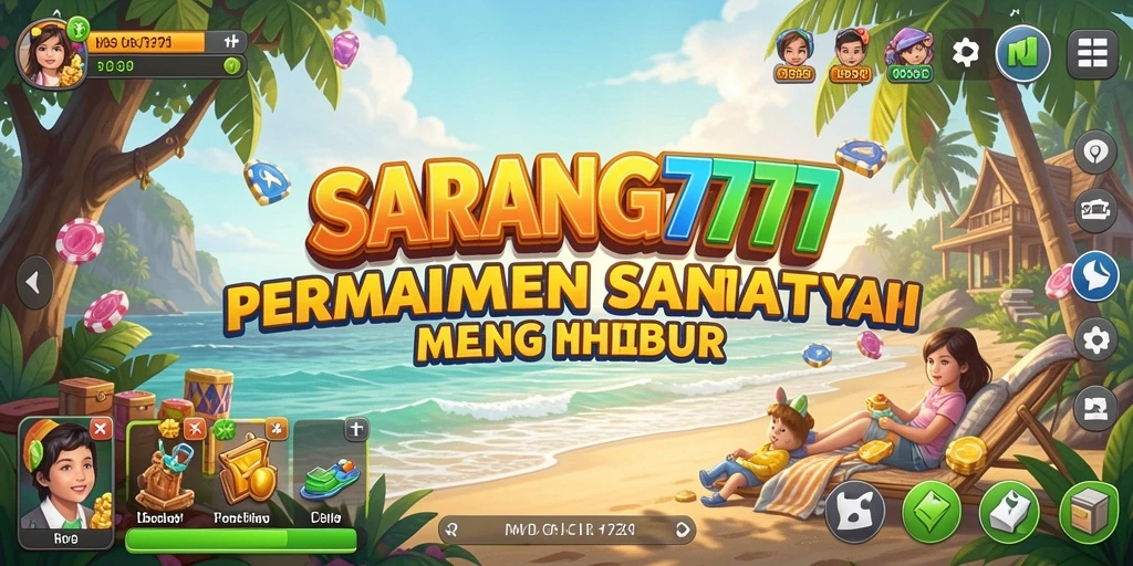 Tangkapan layar utama menampilkan gameplay santai yang menyenangkan.
