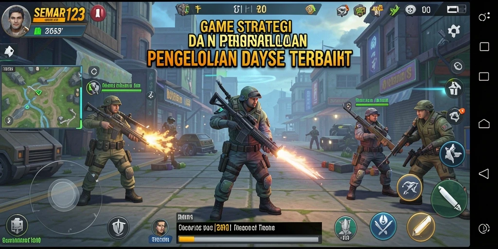 Tampilan gameplay SEMAR123 yang menegangkan dan strategis.