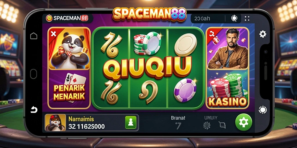 Tampilan menarik gameplay SPACEMAN88 yang mengasyikkan.