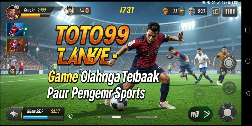 Gameplay TOTO99 menampilkan aksi olahraga yang mendebarkan.